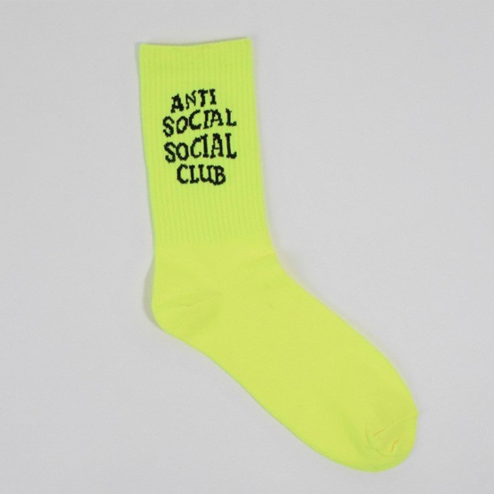 Носки длинные Anti Social Social Club цвет Зеленый арт. 21646