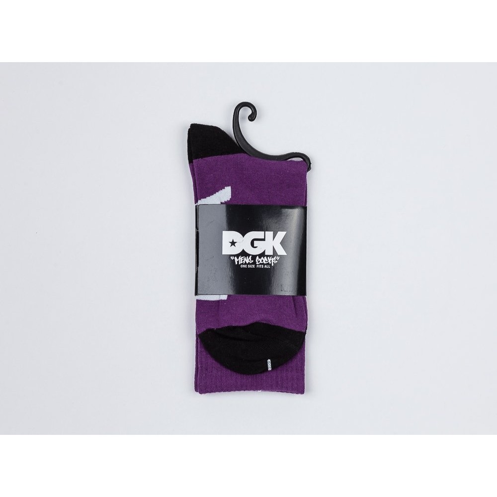 Носки длинные DGK цвет Фиолетовый арт. 9214