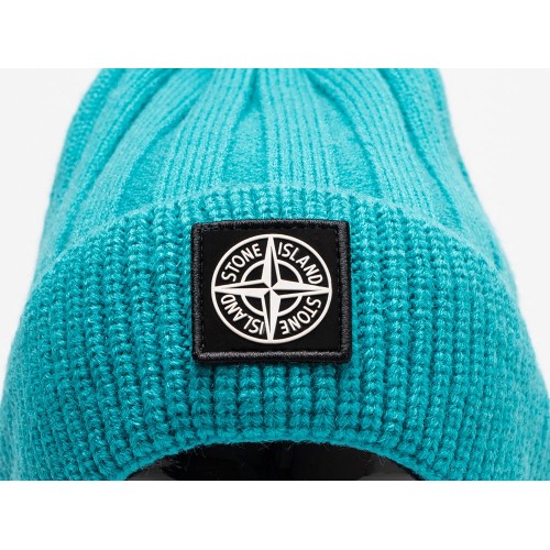 Шапка Stone Island цвет Голубой арт. 39744