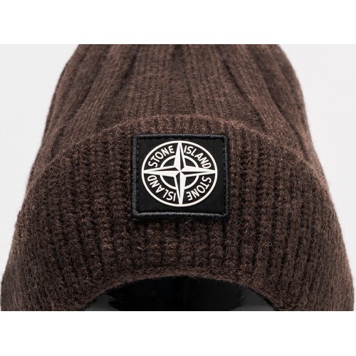 Шапка Stone Island цвет Коричневый арт. 39753