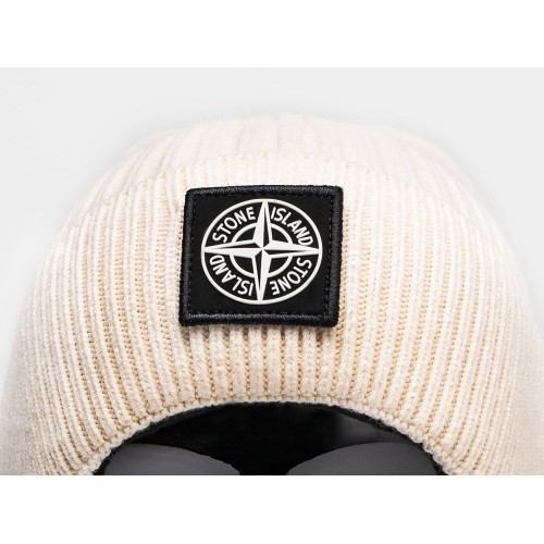 Шапка Stone Island цвет Белый арт. 39766