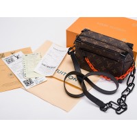 Наплечная сумка LOUIS VUITTON цвет Черный арт. 25908