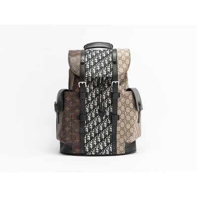 Рюкзак LOUIS VUITTON x DIOR x GUCCI цвет Разноцветный арт. 29013