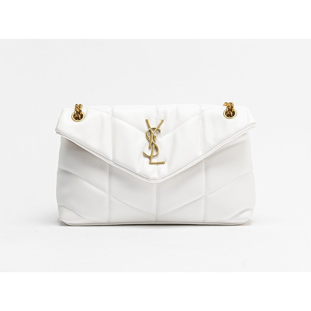 Наплечная сумка Saint Laurent цвет Белый арт. 29042