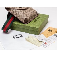 Наплечная сумка GUCCI цвет Серый арт. 36353