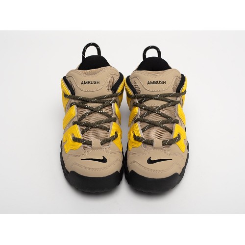 Кроссовки AMBUSH x NIKE Air More Uptempo цвет Бежевый арт. 40257