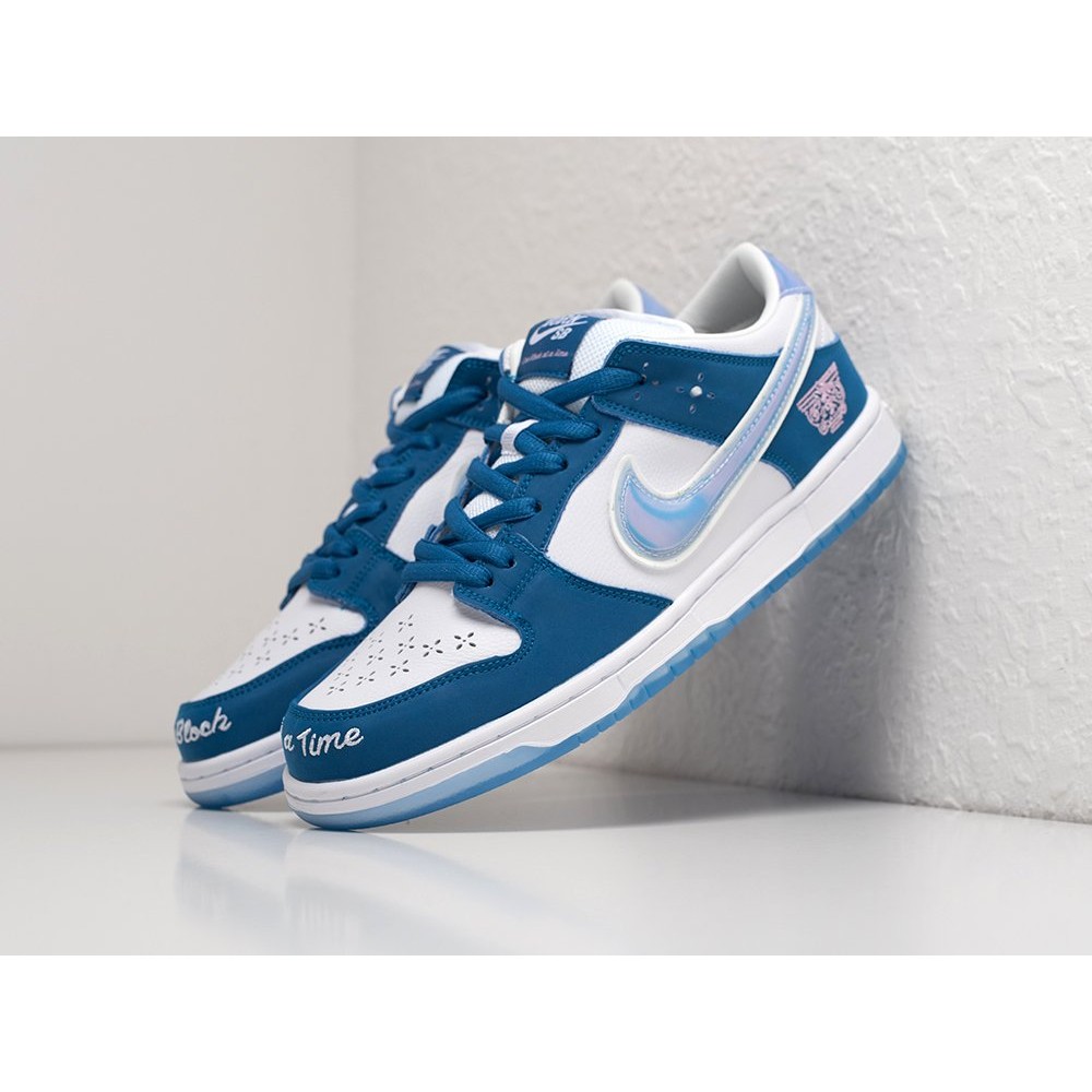 Кроссовки Born x Raised x NIKE SB Dunk Low цвет Синий арт. 37177