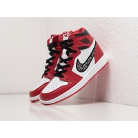 Кроссовки DIOR x NIKE Air JORDAN 1 Mid цвет Красный арт. 26702