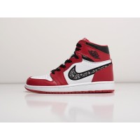 Кроссовки DIOR x NIKE Air JORDAN 1 Mid цвет Красный арт. 26702