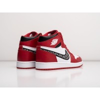 Кроссовки DIOR x NIKE Air JORDAN 1 Mid цвет Красный арт. 26703