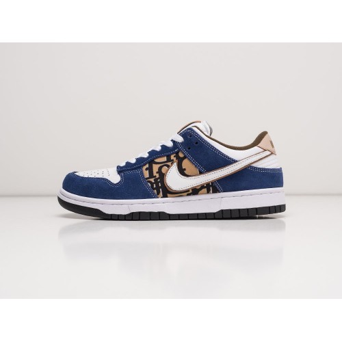 Кроссовки DIOR x NIKE SB Dunk Low цвет Синий арт. 27406