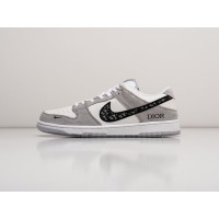 Кроссовки DIOR x NIKE SB Dunk Low цвет Серый арт. 34934