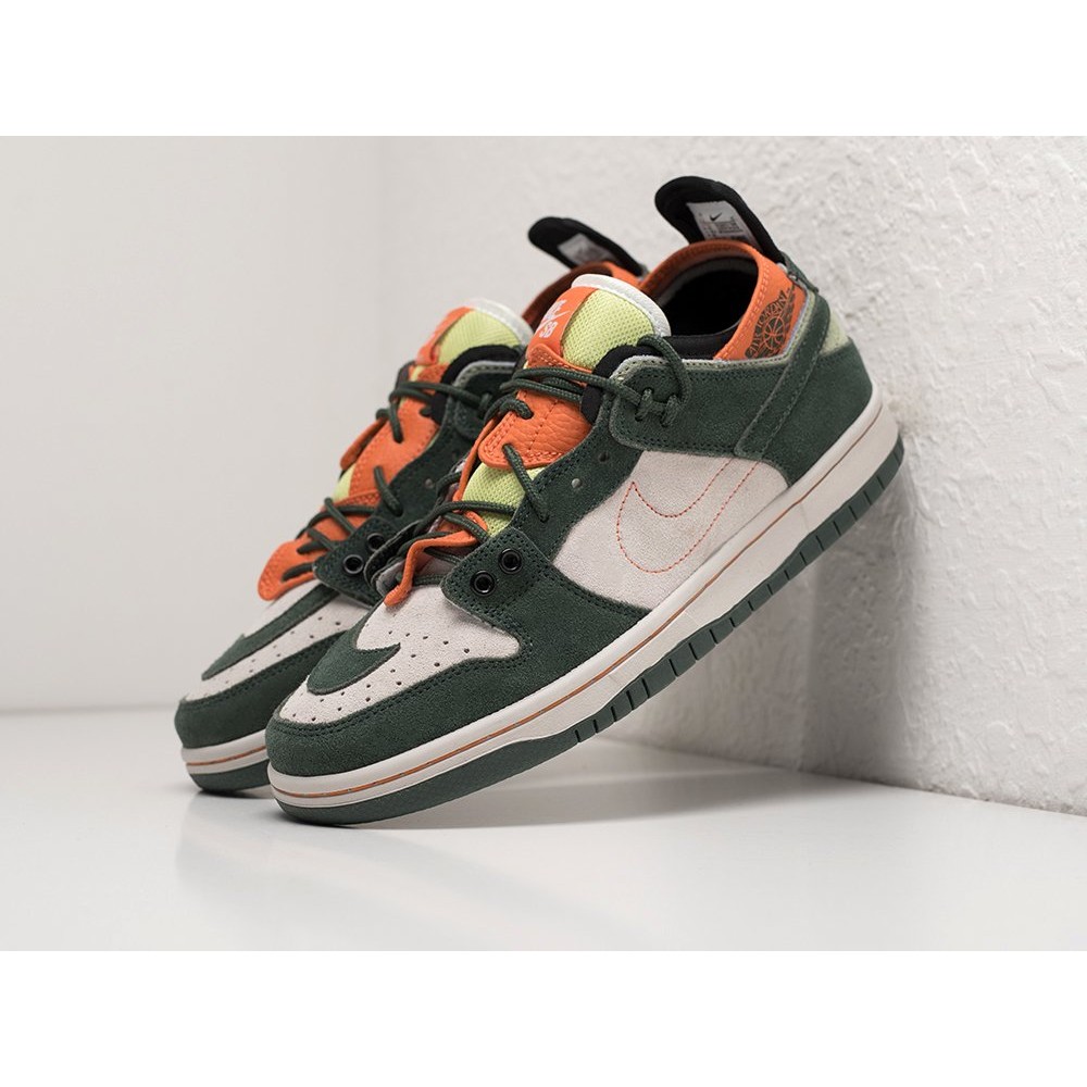 Кроссовки Kiks x Ejder x NIKE SB Dunk Low Pro цвет Зеленый арт. 36635