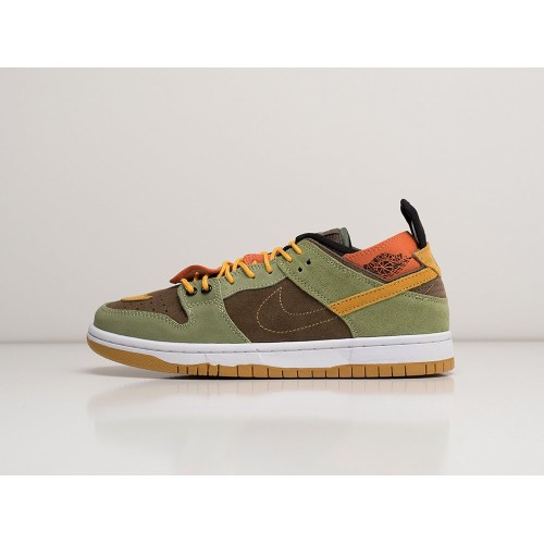 Кроссовки Kiks x Ejder x NIKE SB Dunk Low Pro цвет Зеленый арт. 36976