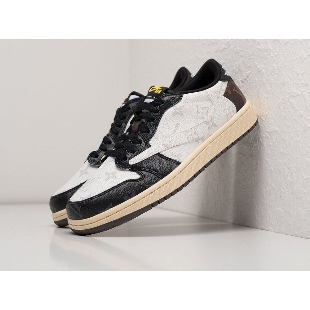 Кроссовки LOUIS VUITTON x NIKE Air JORDAN 1 Low цвет Разноцветный арт. 30022