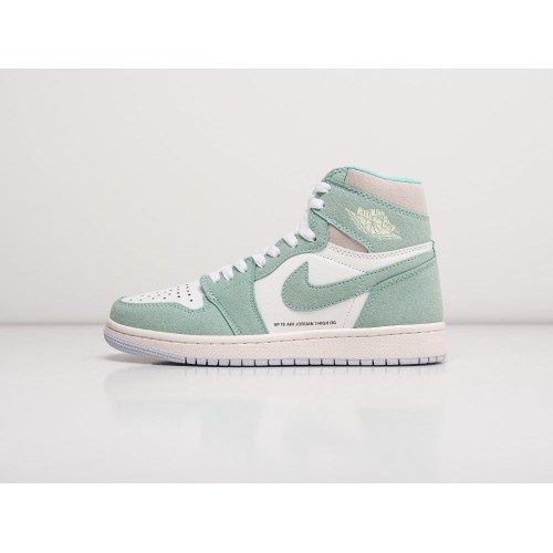 Кроссовки NIKE Air JORDAN 1 Mid цвет Голубой арт. 15521