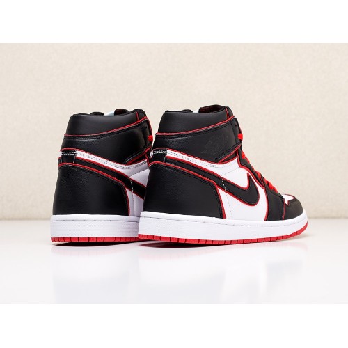 Кроссовки NIKE Air JORDAN 1 Mid цвет Черный арт. 18198