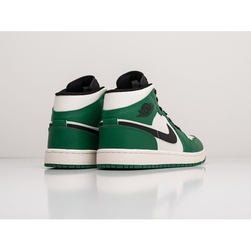 Кроссовки NIKE Air JORDAN 1 Mid цвет Зеленый арт. 20773