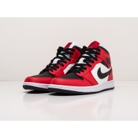 Кроссовки NIKE Air JORDAN 1 Mid цвет Красный арт. 20774