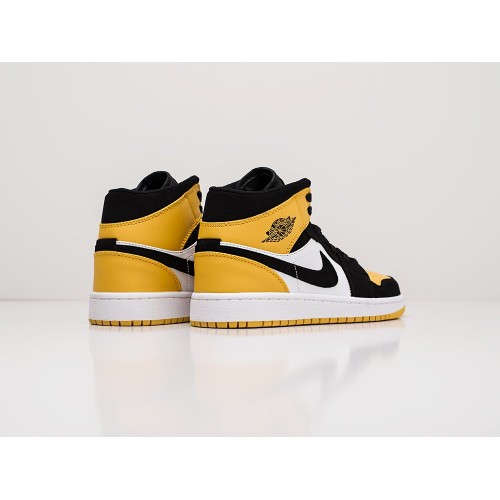 Кроссовки NIKE Air JORDAN 1 Mid цвет Желтый арт. 21733