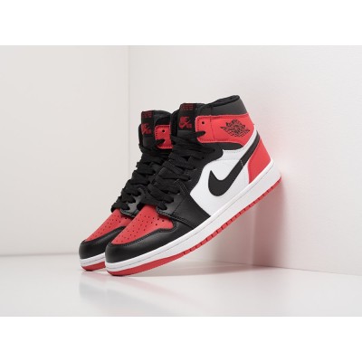 Кроссовки NIKE Air JORDAN 1 Mid цвет Черный арт. 22146