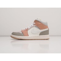 Кроссовки NIKE Air JORDAN 1 Mid цвет Бежевый арт. 22737