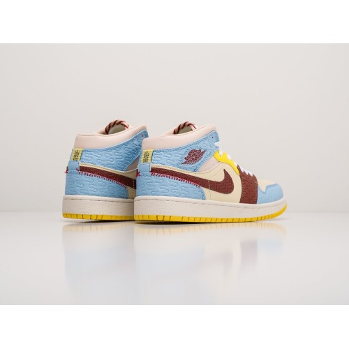 Кроссовки NIKE Air JORDAN 1 Mid цвет Разноцветный арт. 23042