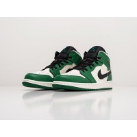 Кроссовки NIKE Air JORDAN 1 Mid цвет Зеленый арт. 23043