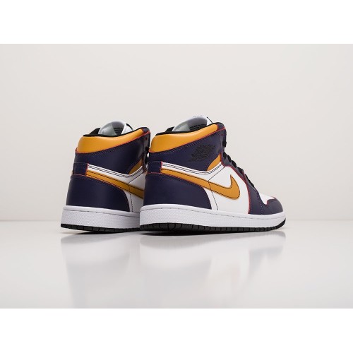 Кроссовки NIKE Air JORDAN 1 Mid цвет Разноцветный арт. 23358