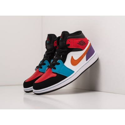 Кроссовки NIKE Air JORDAN 1 Mid цвет Разноцветный арт. 24254