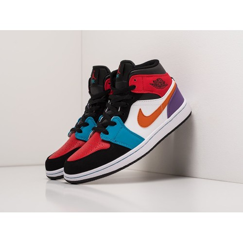 Кроссовки NIKE Air JORDAN 1 Mid цвет Разноцветный арт. 24254