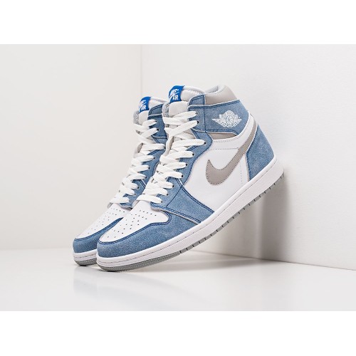 Кроссовки NIKE Air JORDAN 1 Mid цвет Голубой арт. 24634