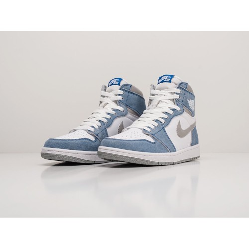 Кроссовки NIKE Air JORDAN 1 Mid цвет Голубой арт. 24634