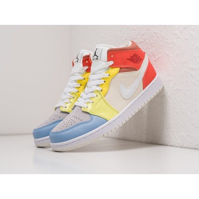 Кроссовки NIKE Air JORDAN 1 Mid цвет Разноцветный арт. 26976