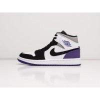 Кроссовки NIKE Air JORDAN 1 Mid цвет Черный арт. 27019