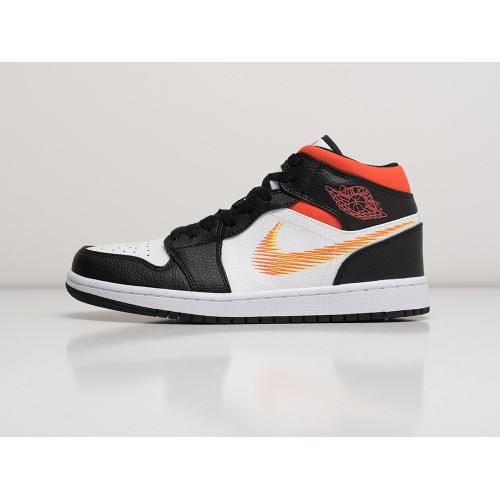 Кроссовки NIKE Air JORDAN 1 Mid цвет Черный арт. 27077