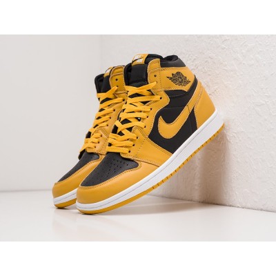 Кроссовки NIKE Air JORDAN 1 Mid цвет Желтый арт. 27083