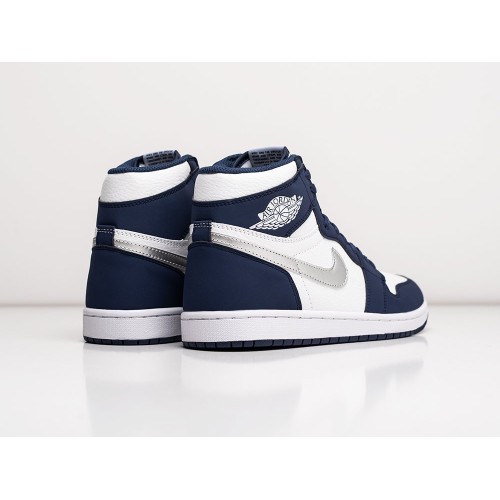 Кроссовки NIKE Air JORDAN 1 Mid цвет Синий арт. 27085