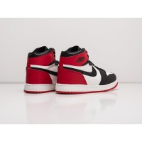 Зимние Кроссовки NIKE Air JORDAN 1 Mid цвет Белый арт. 27186