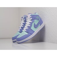 Кроссовки NIKE Air JORDAN 1 Mid цвет Голубой арт. 27274