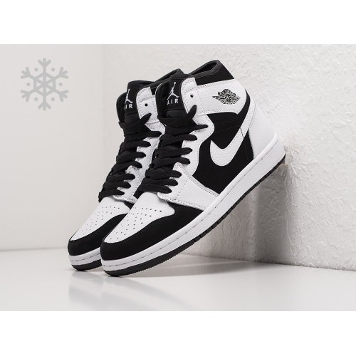 Зимние Кроссовки NIKE Air JORDAN 1 Mid цвет Белый арт. 27645