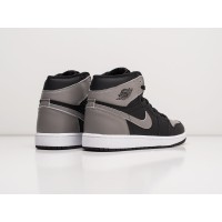 Зимние Кроссовки NIKE Air JORDAN 1 Mid цвет Серый арт. 27659