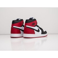 Зимние Кроссовки NIKE Air JORDAN 1 Mid цвет Белый арт. 27661