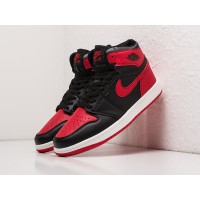 Кроссовки NIKE Air JORDAN 1 Mid цвет Черный арт. 28059