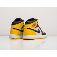 Кроссовки NIKE Air JORDAN 1 Mid цвет Желтый арт. 28107