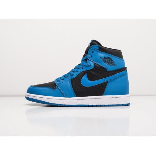 Кроссовки NIKE Air JORDAN 1 Mid цвет Голубой арт. 28112