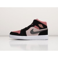 Кроссовки NIKE Air JORDAN 1 Mid цвет Розовый арт. 29082