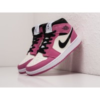 Кроссовки NIKE Air JORDAN 1 Mid цвет Розовый арт. 29769