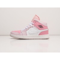 Кроссовки NIKE Air JORDAN 1 Mid цвет Розовый арт. 29944