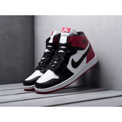 Кроссовки NIKE Air JORDAN 1 Mid цвет Черный арт. 6345